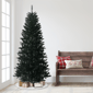 Puleo International 7ft. Black Carson Pine Christmas Tree - image 2