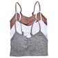 Womens Nautica 3pk. Seamless Bras with Logo Trim - NT4902-3PKT - image 2