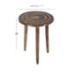9th & Pike® Brown Wood Traditional Accent Table - image 3