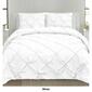 Sweet Home Collection 3pc. Pinch Pleat Pintuck Bedding Set - image 5