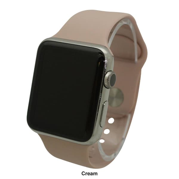 Womens Olivia Pratt&#8482; Solid Silicone Apple Watch Band - 8812