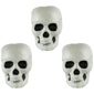 Northlight Bag of Skulls Halloween Decorations - 6in. - Set of 3 - image 2
