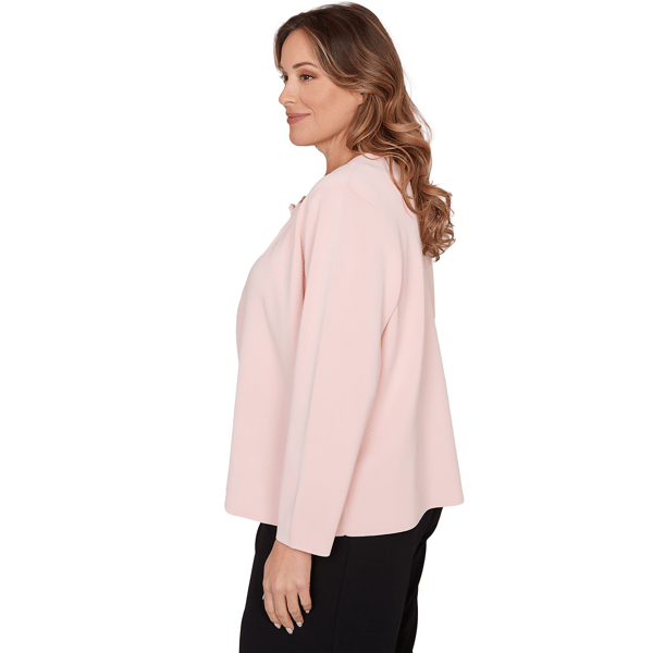 Plus Size Emaline Enchanted Bloom Floral Button Cardigan