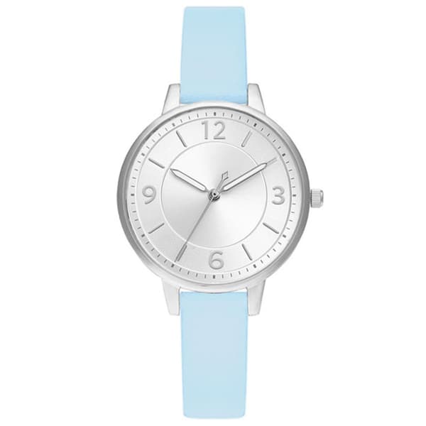 Womens Silver-Tone Case & Light Silver Dial Watch - 14997S-07-B07 - image 