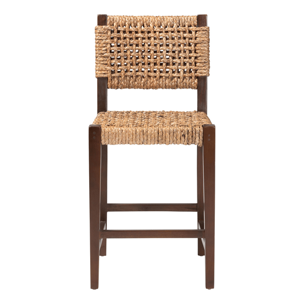 bali & pari Alise Seagrass Counter Stool