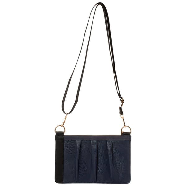Womens Adrienne Vittadini Ruched Phone Crossbody