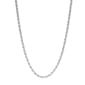 24in. Sterling Silver Rope Chain Necklace - image 1