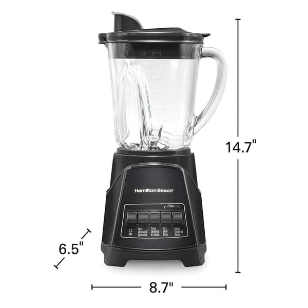 Hamilton Beach&#174; Power Elite Blender with 40oz. Glass Jar