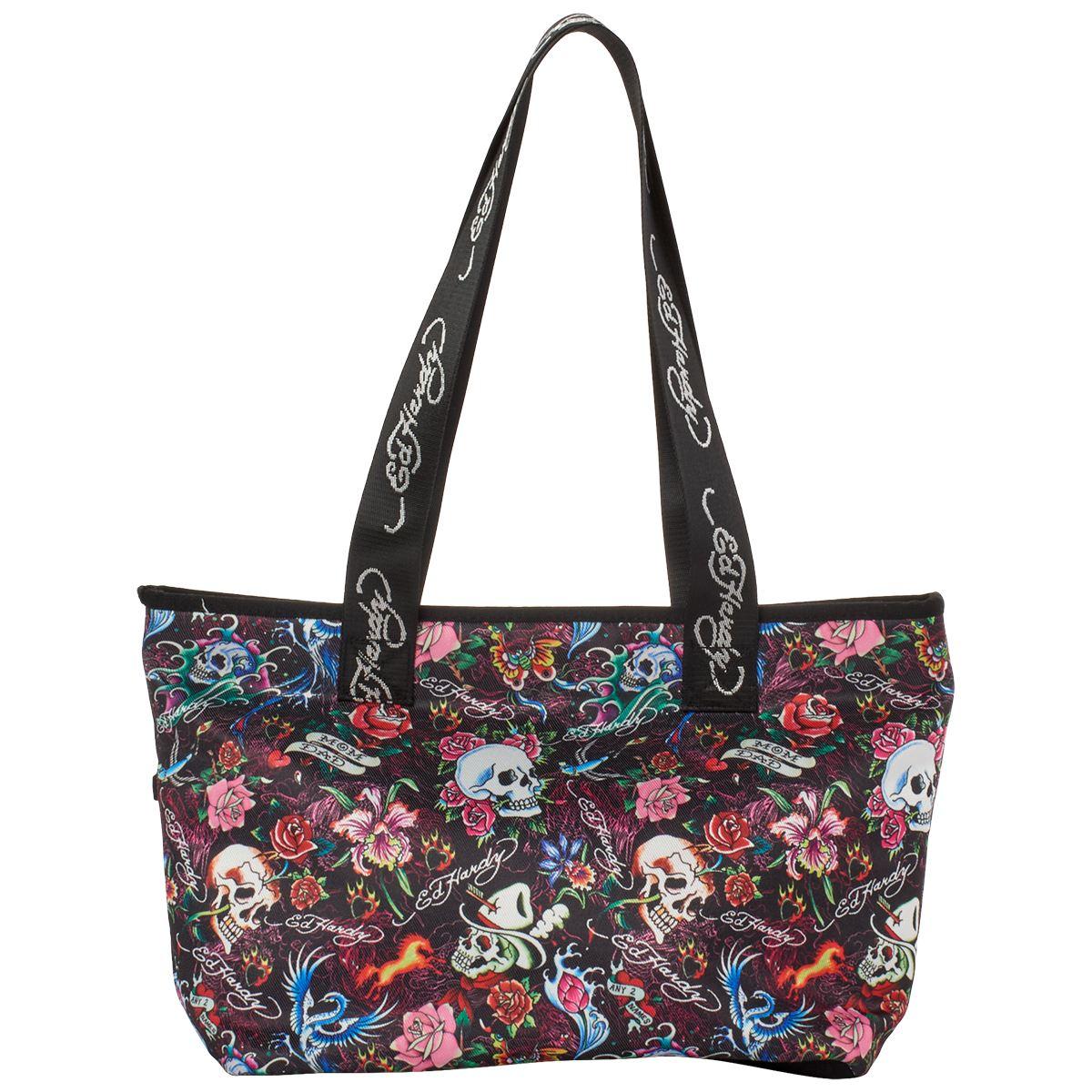 Ed Hardy Heather Twill Tote