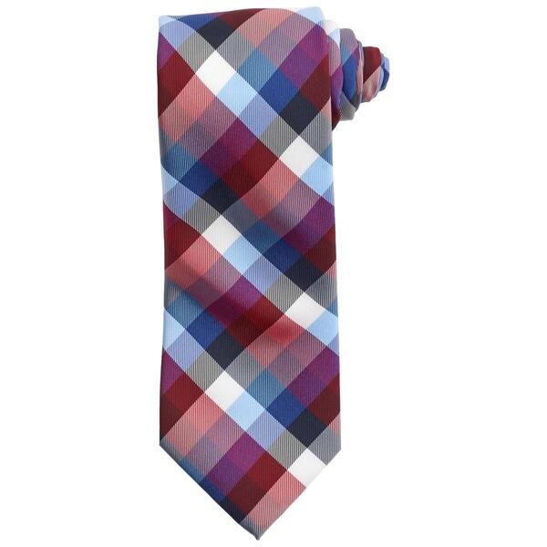 Mens John Henry&#40;R&#41; Preppy Plaid Tie - image 