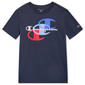 Boys 8-20 Champion Triple Logo Graphic Tee - Dark Navy - image 1