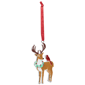 Northlight Reindeer with Cardinal & Wreath Christmas Ornament - image 4