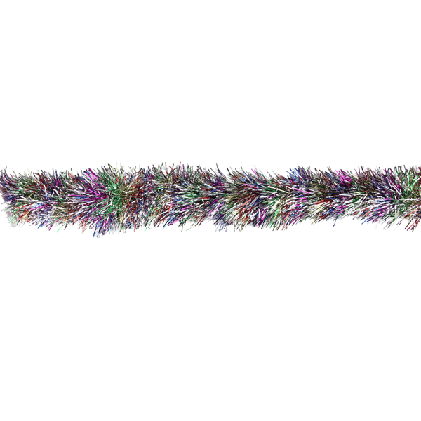 Northlight 50ft. Multicolor Shiny Foil Tinsel Christmas Garland