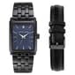 Mens Geoffrey Beene Gunmetal-Tone Blue Dial Watch Set - GBS8109GU - image 1
