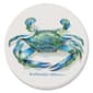 4pk. 4.25in. Teal Crab Coasters Set - image 1