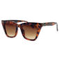 Womens Fantas Eyes Sunglasses Chunky Cateye Sunglasses - image 1