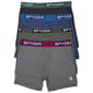 Mens Spyder 4pk. Nylon & Spandex Dotted Boxer Briefs - image 1
