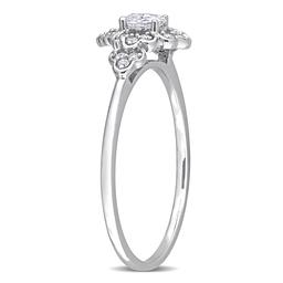 Diamond Classics™ White Gold 1/4ctw. Diamond Engagement Ring