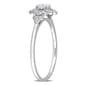 Diamond Classics™ White Gold 1/4ctw. Diamond Engagement Ring - image 4