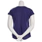 Womens Erika Dolman Sleeve Round Neck Cherry Tee - image 2