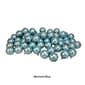 Northlight 60ct. Mermaid Blue Shiny Christmas Ball Ornament Set - image 2