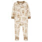Baby Boy &#40;12-24M&#41; Carter''s&#40;R&#41; Cow Print Fleece Footie Pajamas - image 1