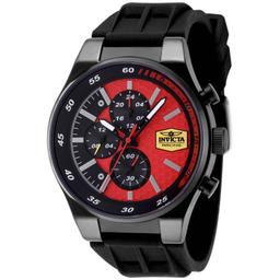 Mens Invicta Racing Black/Red Dial Quartz Watch - 48877
