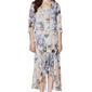 Womens R&M Richards Floral Chiffon Bolero A-Line Dress - image 3