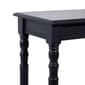 9th & Pike® Black Traditional Wood Console Table - image 4