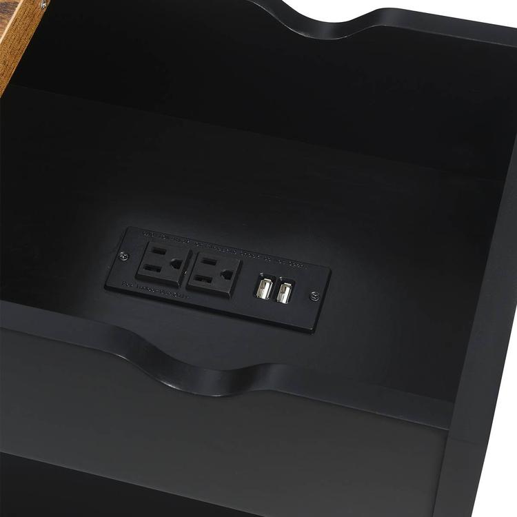 Convenience Concepts Oxford Flip Top End Table
