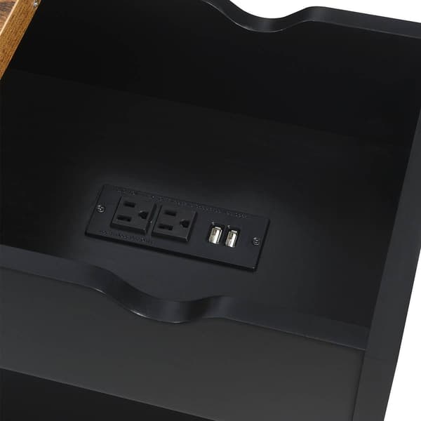 Convenience Concepts Oxford Flip Top End Table