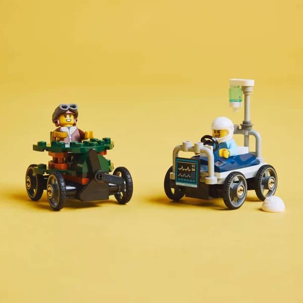 LEGO® CITY Pizza vs. Fire Truck Race Car Pack Building Kit