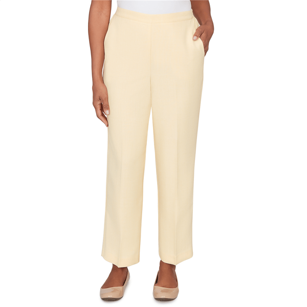 Petite Alfred Dunner Al Fresco Pull-On Pants - Short Length