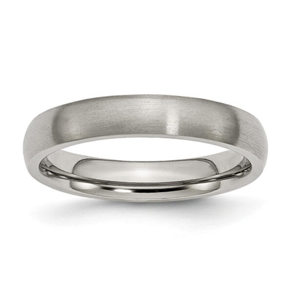 Mens Endless Affection&#40;tm&#41; Titanium 4mm Brushed Band - image 