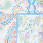 Plus Size Alfred Dunner Caribbean Blues Patchwork Paisley Blouse - image 6