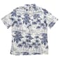Mens Campia Palms Short Sleeve Button Down Shirt - White - image 2