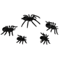 Northlight Spiders Halloween Clip-on Decor - Set of 5 - image 5