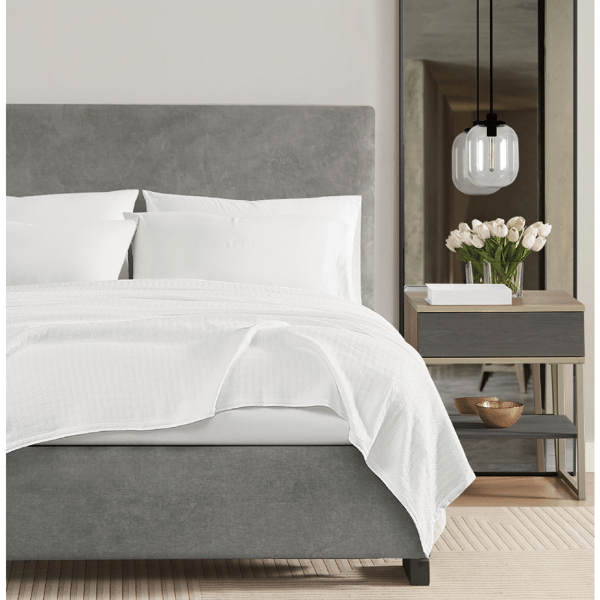 Vince Camuto Classic Cotton Throw Blanket