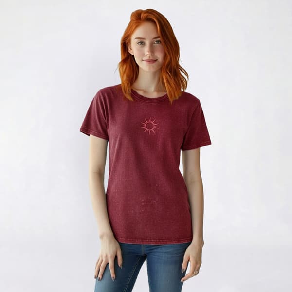 Juniors Not Included Optic Celestial Rose Horoscope Boyfriend Tee