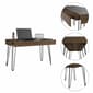 FM FURNITURE Kyoto 120 Mahogany Desk - image 4