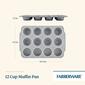 Farberware&#174; Non-Stick Bakeware Double Batch Muffin & Cupcake Pan - image 3