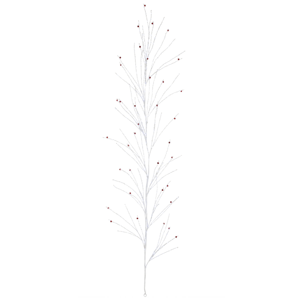 Northlight Cool White Pre-Lit Christmas Garland with Jingle Bells - image 