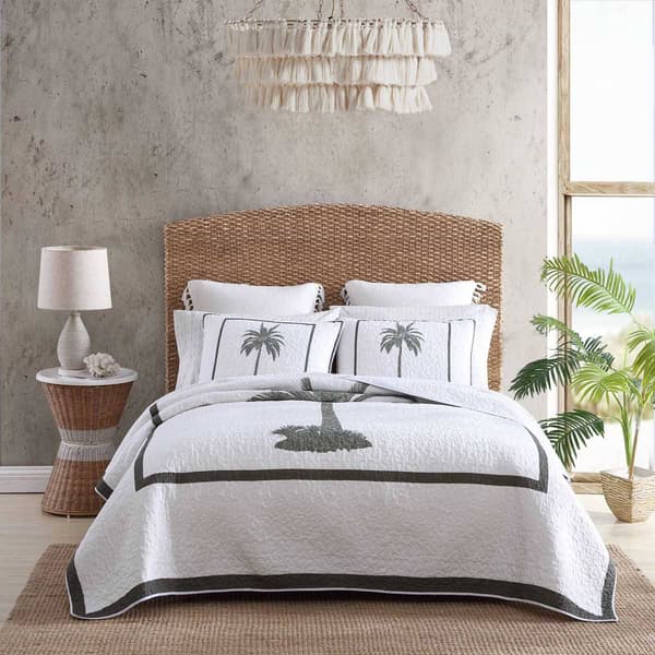 Tommy Bahama Palm Island Cotton Reversible Quilt