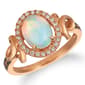 Le Vian(R) Neopolitan Opal(tm) Chocolate & Vanilla Diamonds Ring - image 1