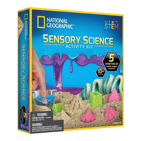 National Geographic(tm) Sensory Science Activity Kit - image 