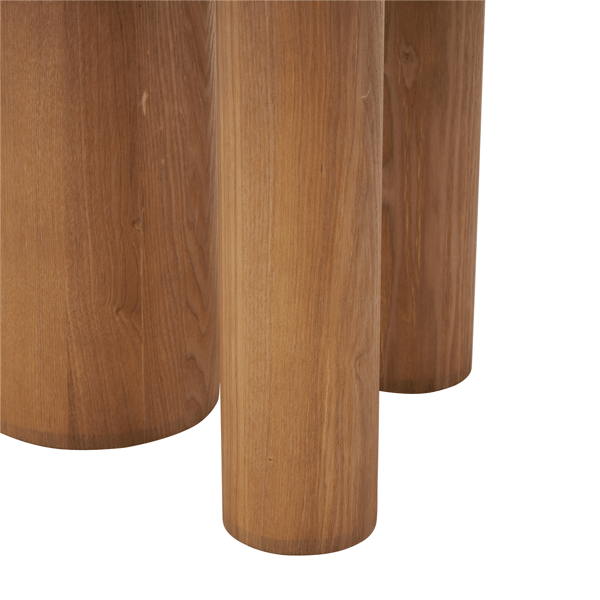 9th & Pike® Contemporary Brown Wood Accent Table