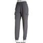Juniors Pink Rose Woven Cargo Pocket Joggers - image 4
