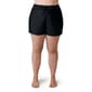 Plus Size Free Country Solid Built In Brief Swim Shorts - image 1