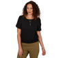 Womens Emaline La Vita Costiera Short Tulip Sleeve Solid Blouse - image 1