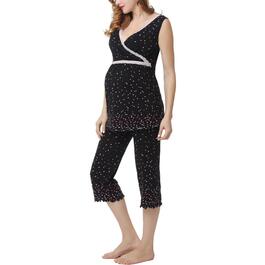 Womens Pokkori by Kimi & Kai Maternity Nursing Pajama Set